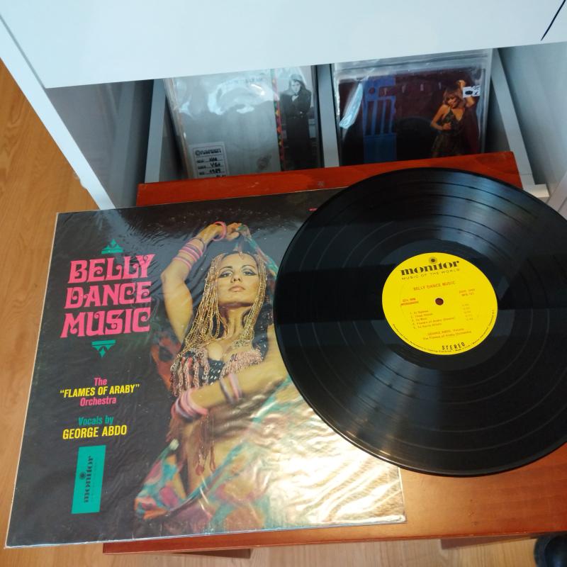 George Abdo – Belly Dance Music -    1975  Amerika Dönem Basım Albüm - 33 lük LP Plak