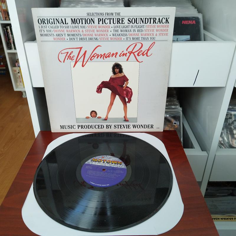 Stevie Wonder – The Woman In Red - Soundtrack -  1984  Amerika Dönem Basım Albüm - 33 lük LP Plak