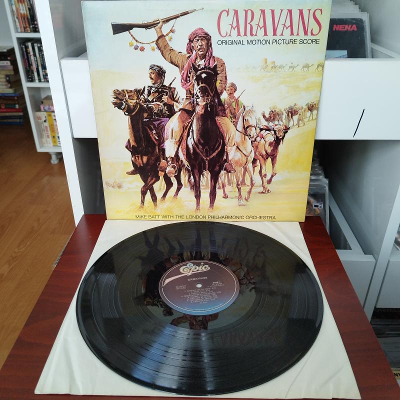 Caravans  / Original Motion Picture Score  -  1978 Amerika Dönem Basım Albüm - 33 lük LP Plak