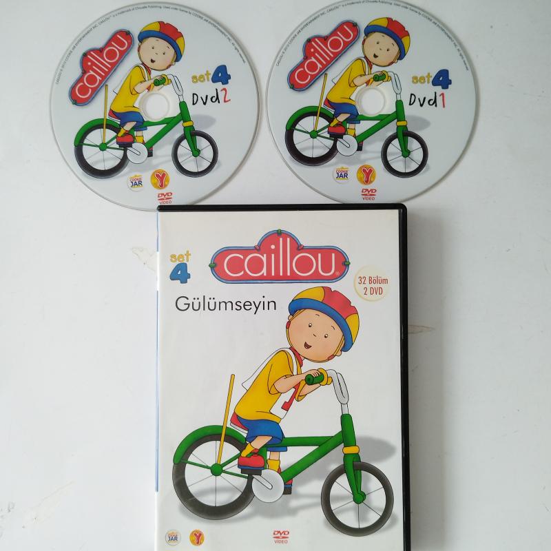 Caillou   / Gülümseyin - 2. El  2xDVD  32 Bölüm - Animasyon Film