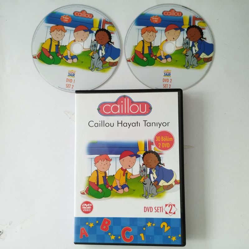 Caillou   / Caillou Hayatı Tanıyor- 2. El  2xDVD  30 Bölüm - Animasyon Film