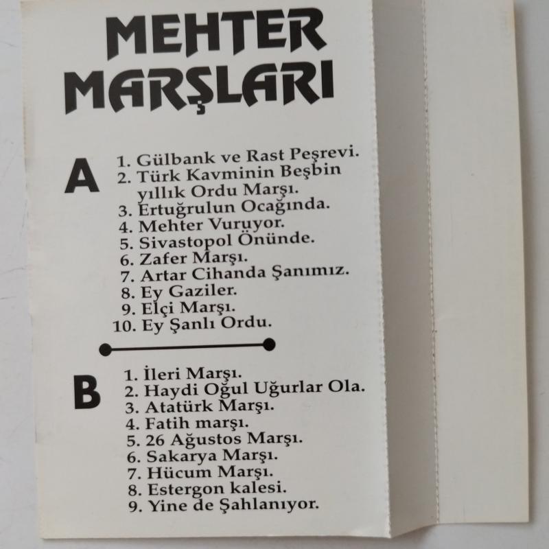 Mehter Marşları - 1986 Türkiye Basım 2. El Kaset