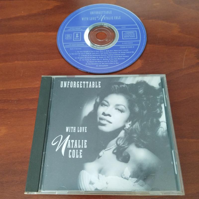 NATALIE COLE - UNFORGETTABLE WITH LOVE  - 1991 ALMANYA BASIM -   CD ALBÜM