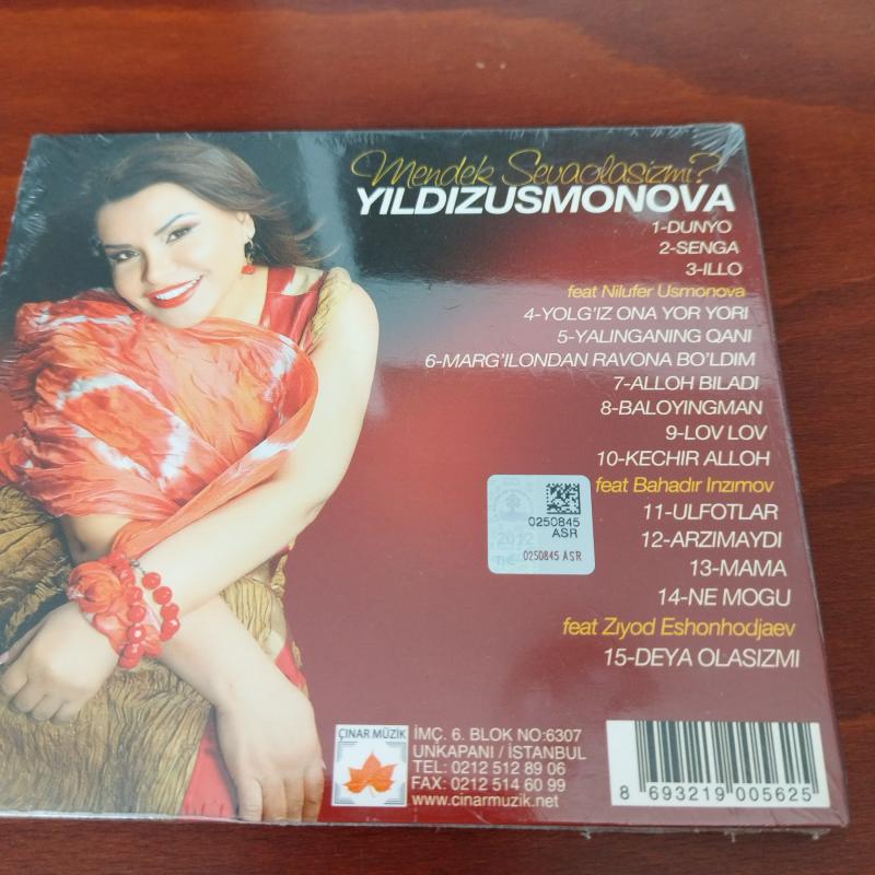 Yıldız Usmonova  / mendek sevaolasizmı - 2012 Türkiye Basım -    CD  Albüm-Açılmamış ambalajlıdır