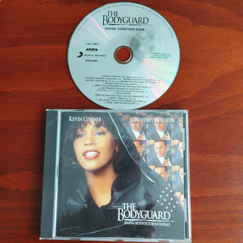 The Bodyguard / Original Soundtrack Albüm / Kevin Costner , Whitney Houston - Avrupa Basım- 2.El CD