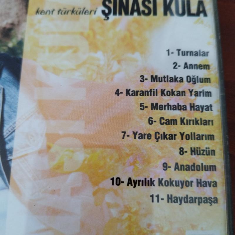 Şinasi Kula  / Kent Türküleri - Türkiye Basım -  2. El CD  Albüm