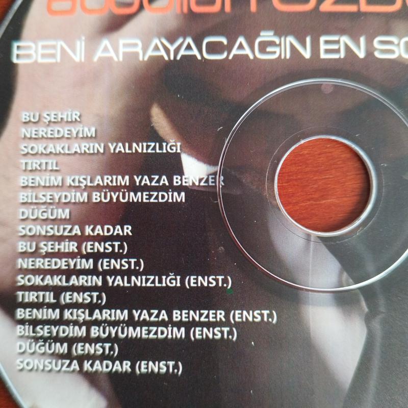 Abdullah Özdoğan / beni arayacağım en son yerdeyim - Türkiye Basım -  2. El CD  Albüm