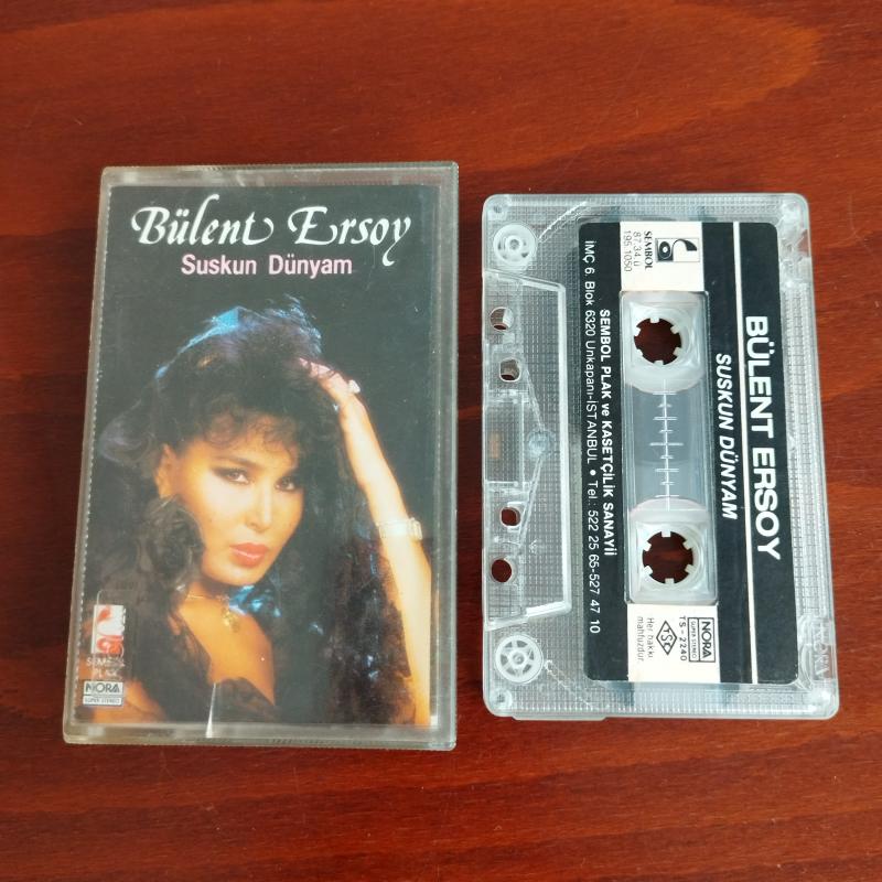 Bülent Ersoy ‎– Suskun Dünyam / 1987 Türkiye Basım 2. El Kaset - Kağıt baskı