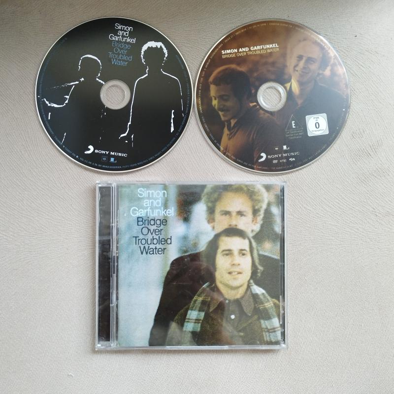 Simon & Garfunkel ‎– Bridge Over Troubled Water  -  2011 Avrupa Basım -  2. El 2XCD  Albüm