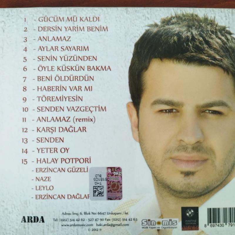 Kenan Çoşkun -  Gücüm mü Kaldı  / 2012 Türkiye Basım -  2. El CD  Albüm