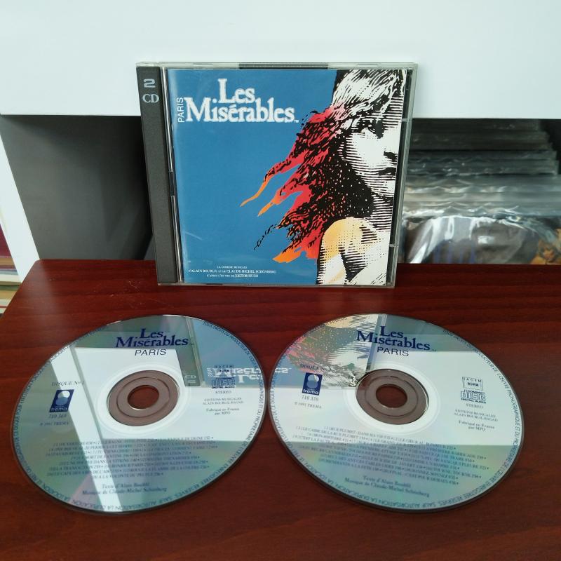 Alain Boublil And Claude-Michel Schönberg ‎– Les Misérables / Sefiller - Fransa Basım - 2. El 2XCD 