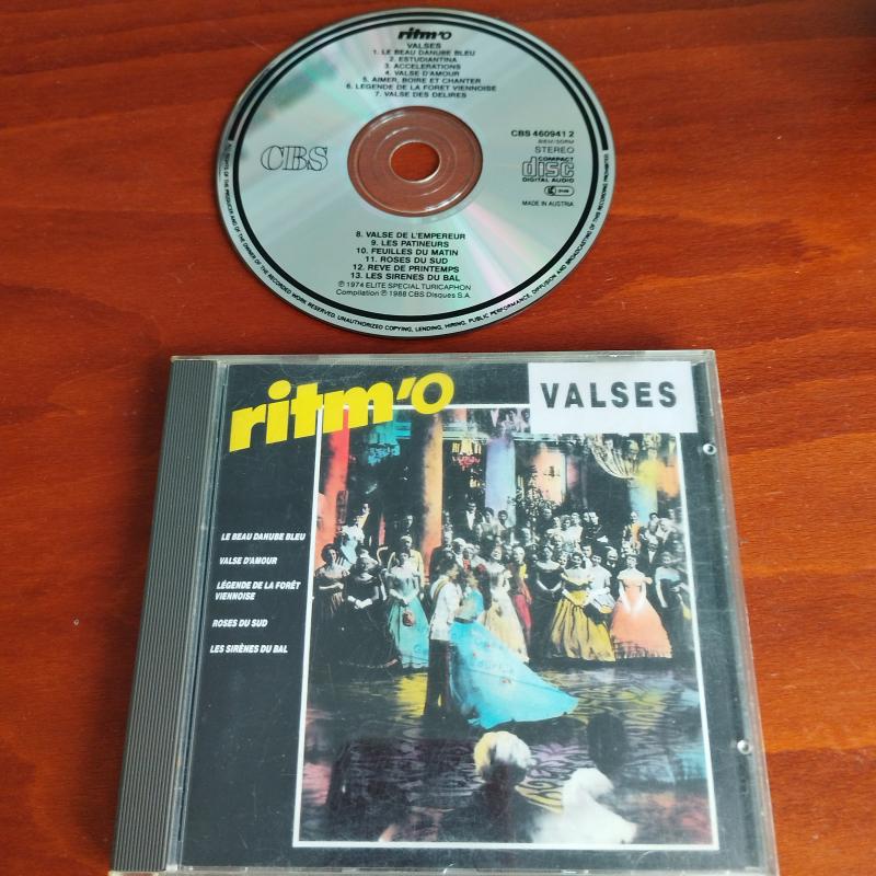 Valses - Avrupa  Basım -  2. El CD Albüm/Opera