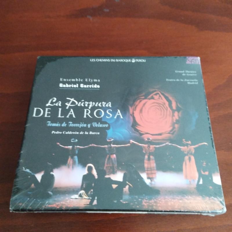 Tomás de Torrejón Velasco Barca, Garrido ‎– La púrpura de la rosa- 2. El 2XCD Albüm /Jelatinli