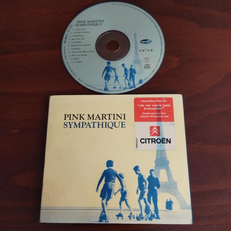 Pink Martini – Sympathique  - 1999 Avrupa Basım -  2. El CD Albüm