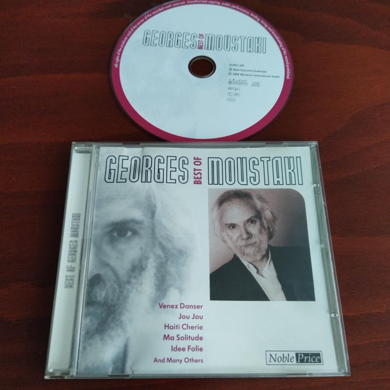 The Best Of  /Georges Moustaki - 2004  Almanya Basım -  2. El CD Albüm