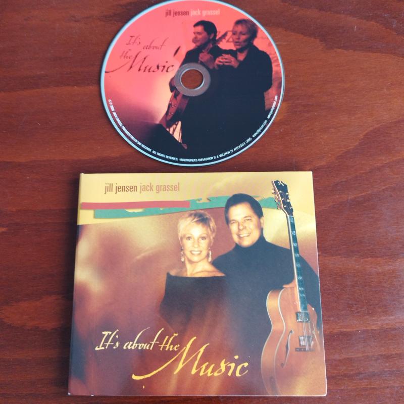 Jill Jensen / Jack Grassel - It’s about the Music  - Yurtdışı Basım -  2. El CD  Albüm