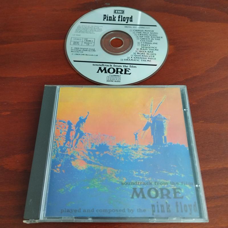 Pink Floyd – Music From The Film More - İngiliz Basım -  2. El CD Albüm