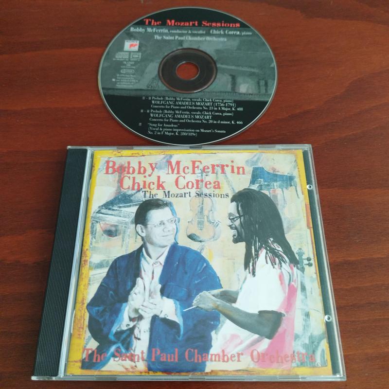 Bobby McFerrin, Chick Corea, The Saint Paul Chamber Orchestra – The Mozart Session -  2.El CD Albüm