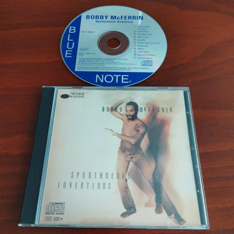 Bobby McFerrin – Spontaneous Inventions - 1986  Avrupa Basım -  2. El CD Albüm