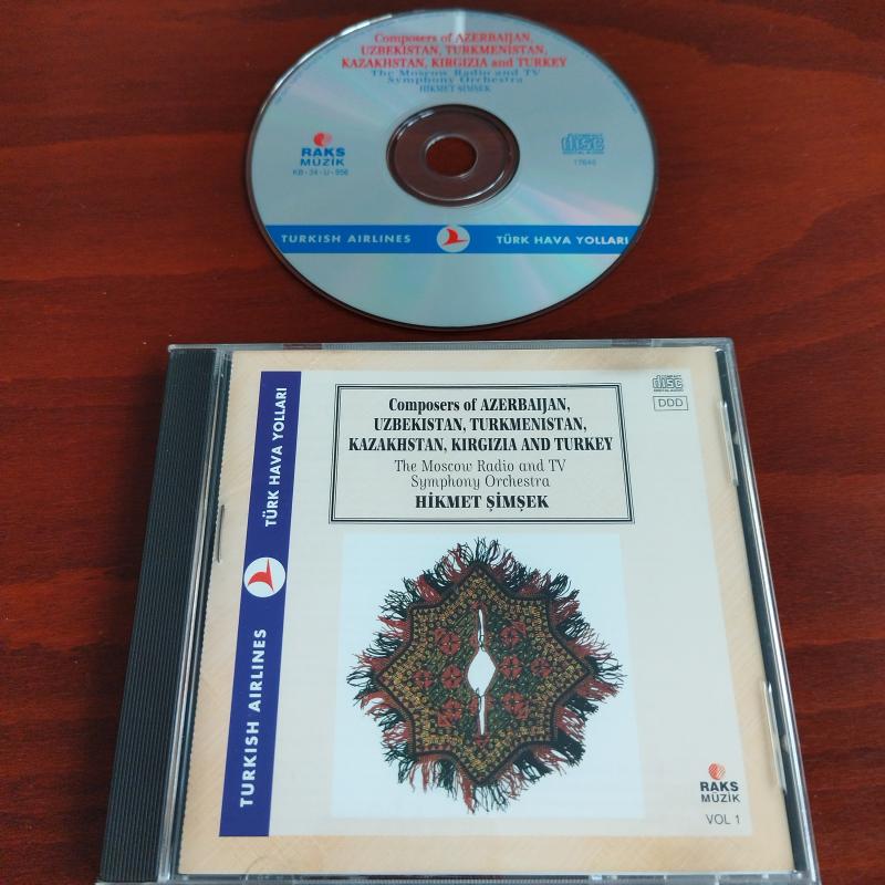 Hikmet Şimşek ‎– Composers of Azerbaijan, Uzbekistan, Turkmenistan /THY - 2. El CD