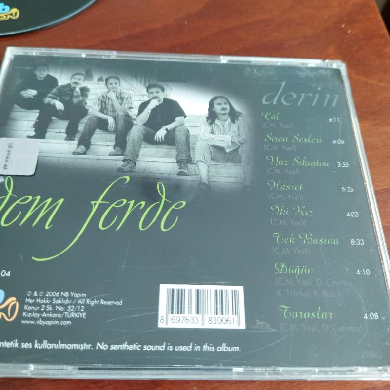 Dem ferde / Derin  - 2006 Türkiye Basım - 2. El CD Albüm