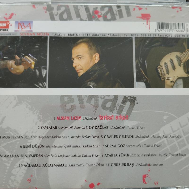 Tarkan Erkan ‎/  Almam Lazım - Türkiye Basım -  2. El CD Albüm