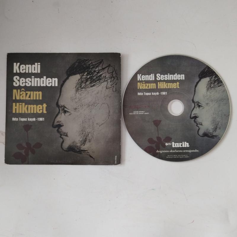 Nazım Hikmet - Kendi Sesinden - Hıfzı Topuz Kaydı 1961 / NTV Tarih -  2. El CD Albüm