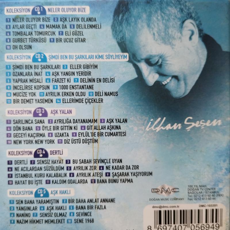 İlhan Şeşen / Koleksiyon  -  Türkiye Basım - 2. El 4xCD Albüm