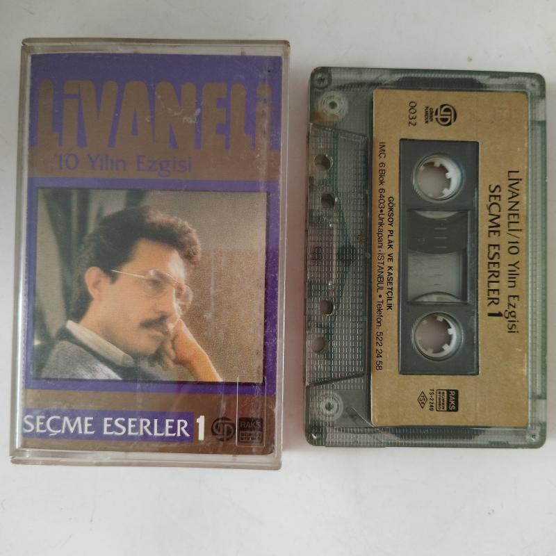 Livaneli  ‎– 10 Yılın Ezgisi  -  1986 Türkiye Basım 2. El Kaset