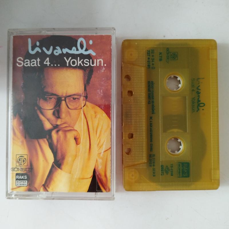 Livaneli  ‎– Saat 4... Yoksun  -  1992 Türkiye Basım 2. El Kaset