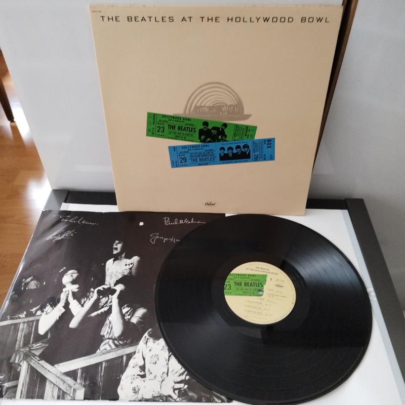 The Beatles – The Beatles At The Hollywood Bowl -1977 USA Basım Albüm - 33 Lük LP Plak