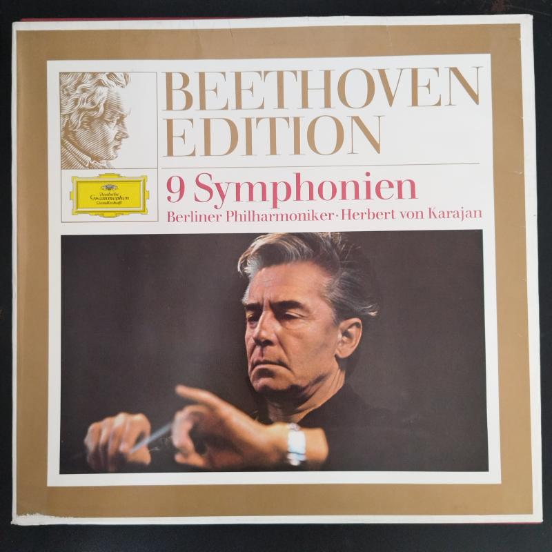 Herbert von Karajan - Beethoven Edition - 9 Symphonien- 1970 İngiltere Basım  8xLP Box Set 2. el