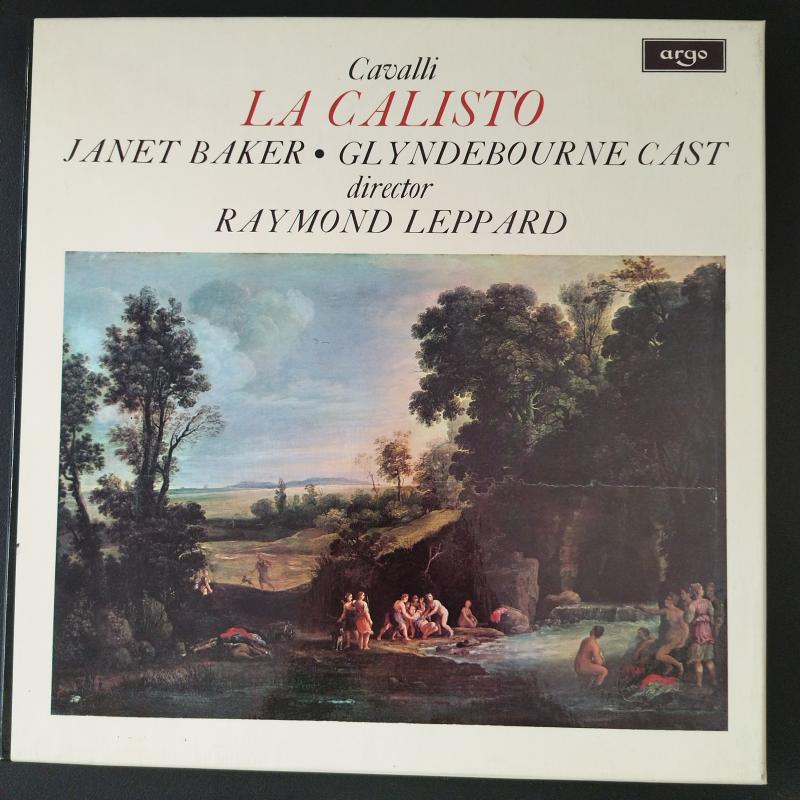 Cavalli - Janet Baker •  Cast, Leppard – La Calisto - 1972 İngiltere Basım 33 Lük 2xLP Box Set 2.el