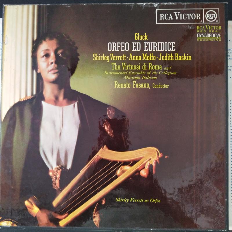 Gluck/ Verrett,  Moffo And  Raskin Orfeo Ed Euridice  1966 İngiltere Basım  3xLP Box Set 2.el