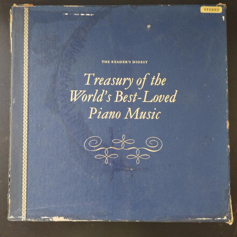 Treasury Of The World’s Best-Loved Piano Music - 1965 İngiltere Basım 33 Lük 6xLP Box Set 2. el