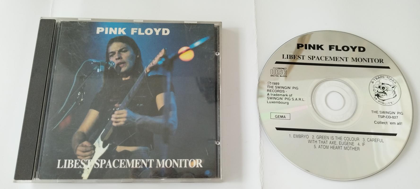 Pink Floyd – Libest Spacement Monitor  - 1998 Luxembourg Basım - 2. El CD Albüm