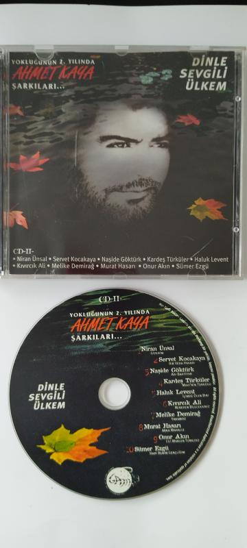 Ahmet Kaya  ‎– Dinle Sevgili Ülkem 2  - 2000  Türkiye Basım  2. El  CD  Albüm