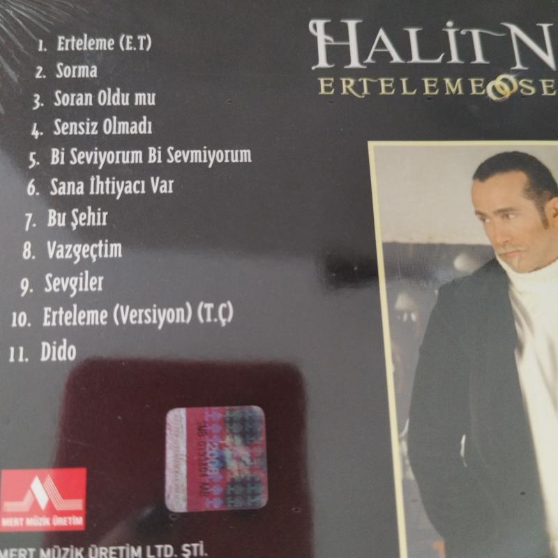 Halit Nart / Erteleme Sevgiler –    Türkiye Basım  CD  Albüm / Jelatinli