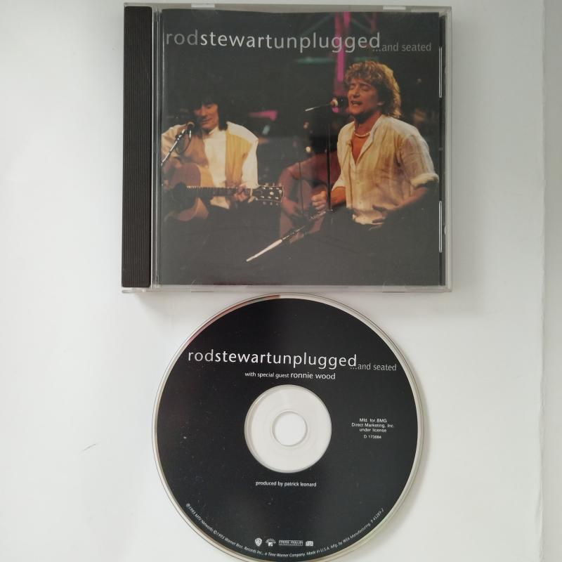 Rod Stewart With Special Guest Ronnie Wood – Unplugged ...-–  1993 Amerika Basım  2. El CD Albüm