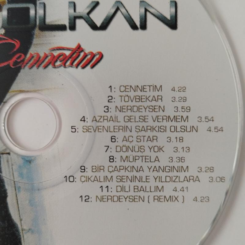 Volkan  / Cennetim -  Türkiye Basım -  2.El CD Albüm