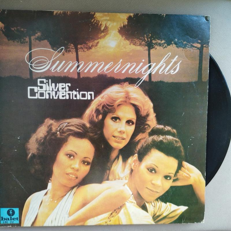 Silver Convention – Summernights -  1977 Türkiye Basım Albüm - 33 lük LP Plak 2. el