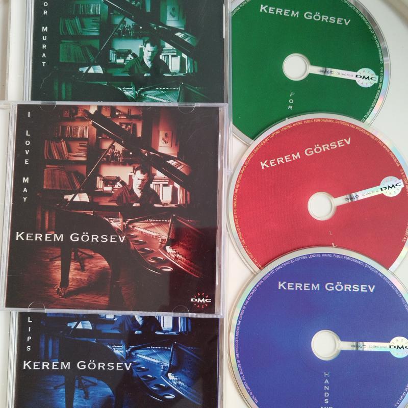 Kerem Görsev : Jazz Collection - 1 ( Hands and Lips, I Love May,For Murat )  2. El  3xCD Box Set