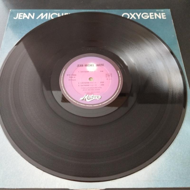 Jean Michel Jarre  – Oxygène -1979 Fransa Basım Albüm - 33 lük  LP Plak