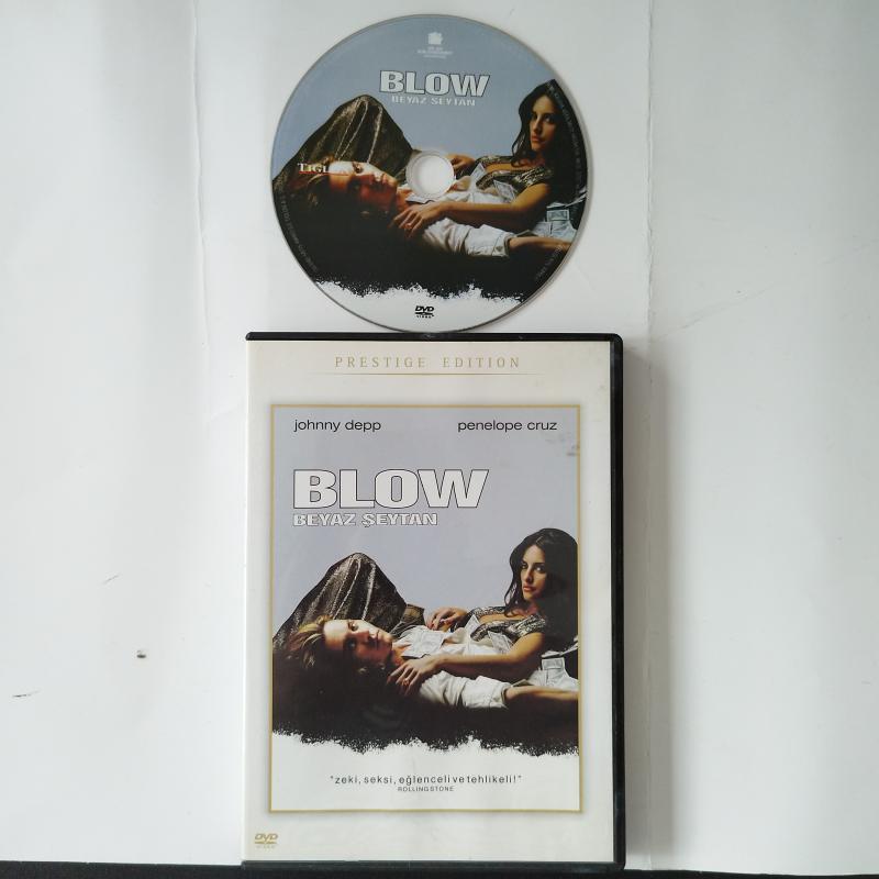 BLOW/ BEYAZ ŞEYTAN- JOHNNY DEPP PENELOPE CRUZ - 124 DAKİKA- TÜRKİYE BASIM- DVD