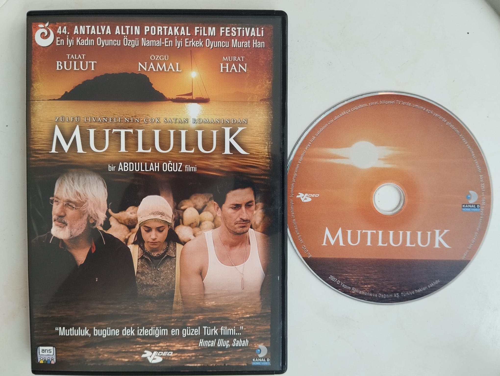 Mutluluk  - Bir Abdullah Oğuz Filmi  - 2. El DVD Film