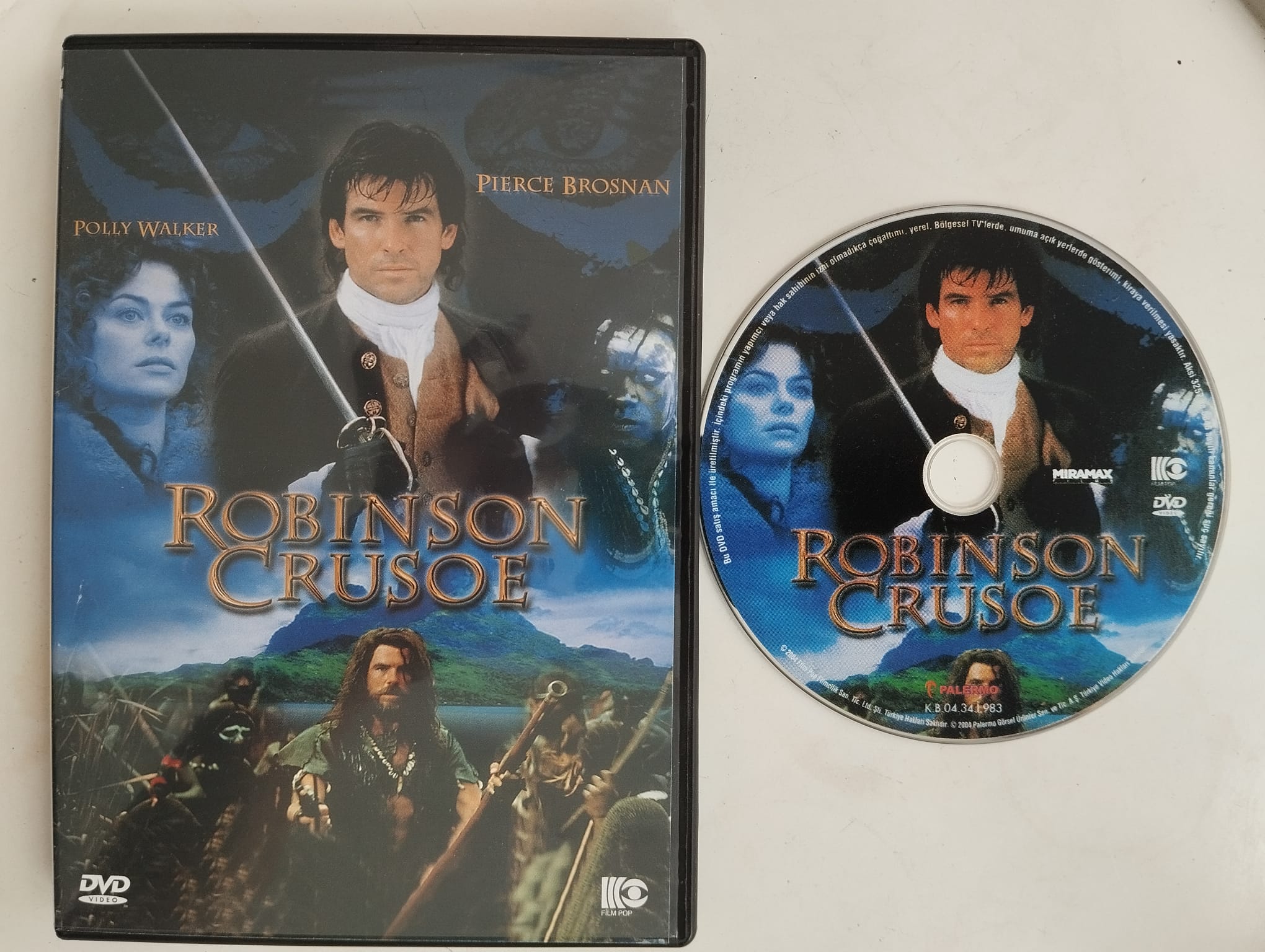 Robinson Crusoe - Polly Walker / Pierce Brosnan - 2. El DVD Film