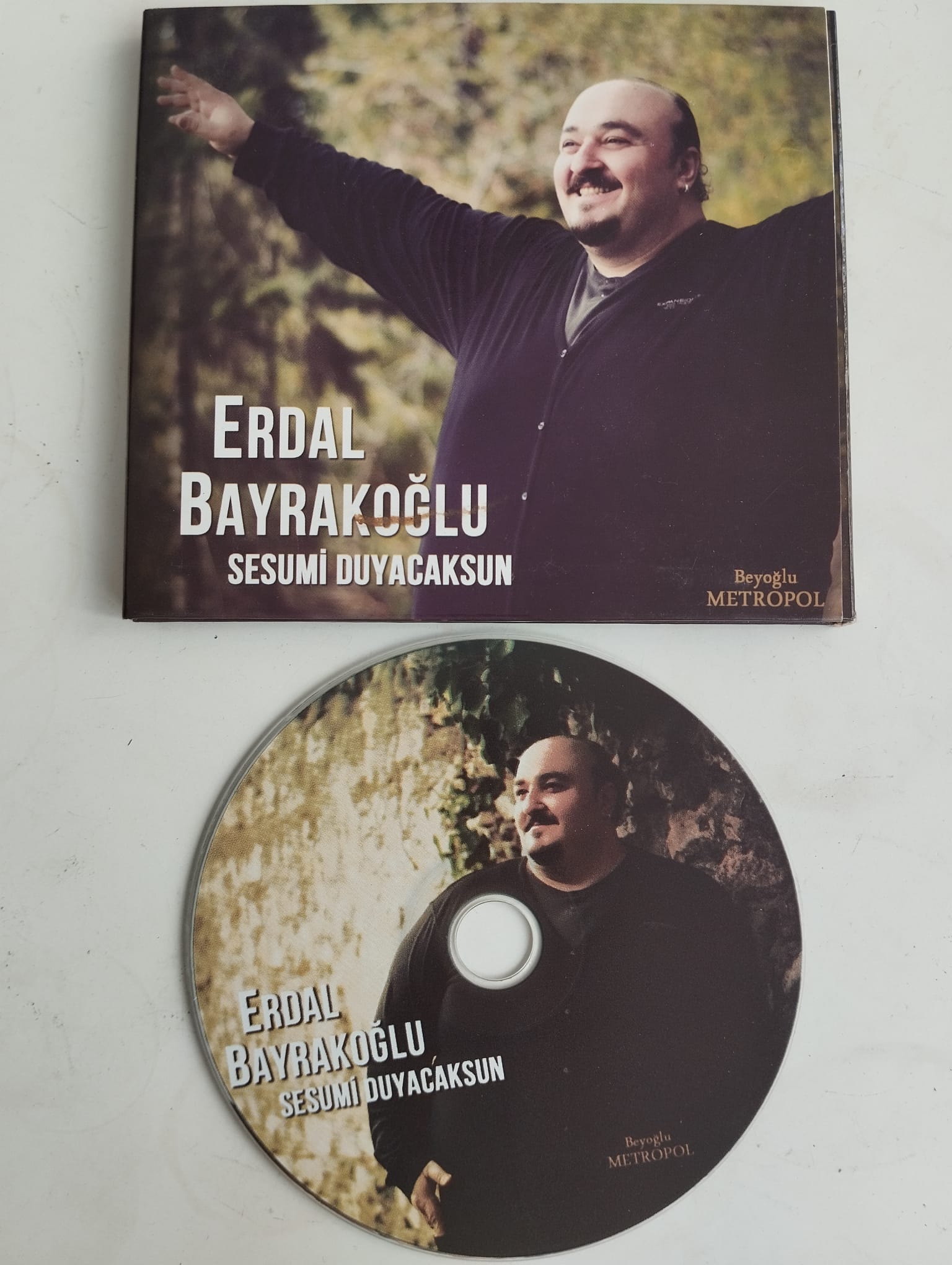 Erdal Bayrakoğlu - Sesumi Duyacaksun -  Türkiye Basım - 2. El CD Albüm