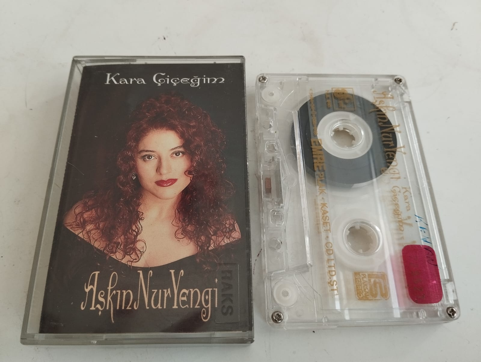 Aşkın Nur Yengi – Kara Çiçeğim - 1994 Türkiye Basım  2. El Kaset Albüm