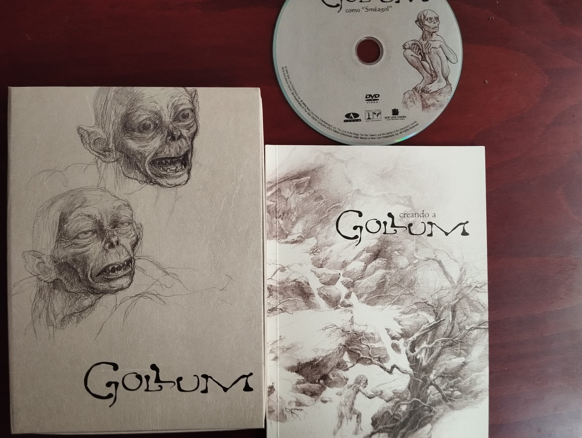 The Gollum Smeagol Collectible (GOLLUMU YARATMAK) - 2. El DVD+ Kitapçık  Belgesel