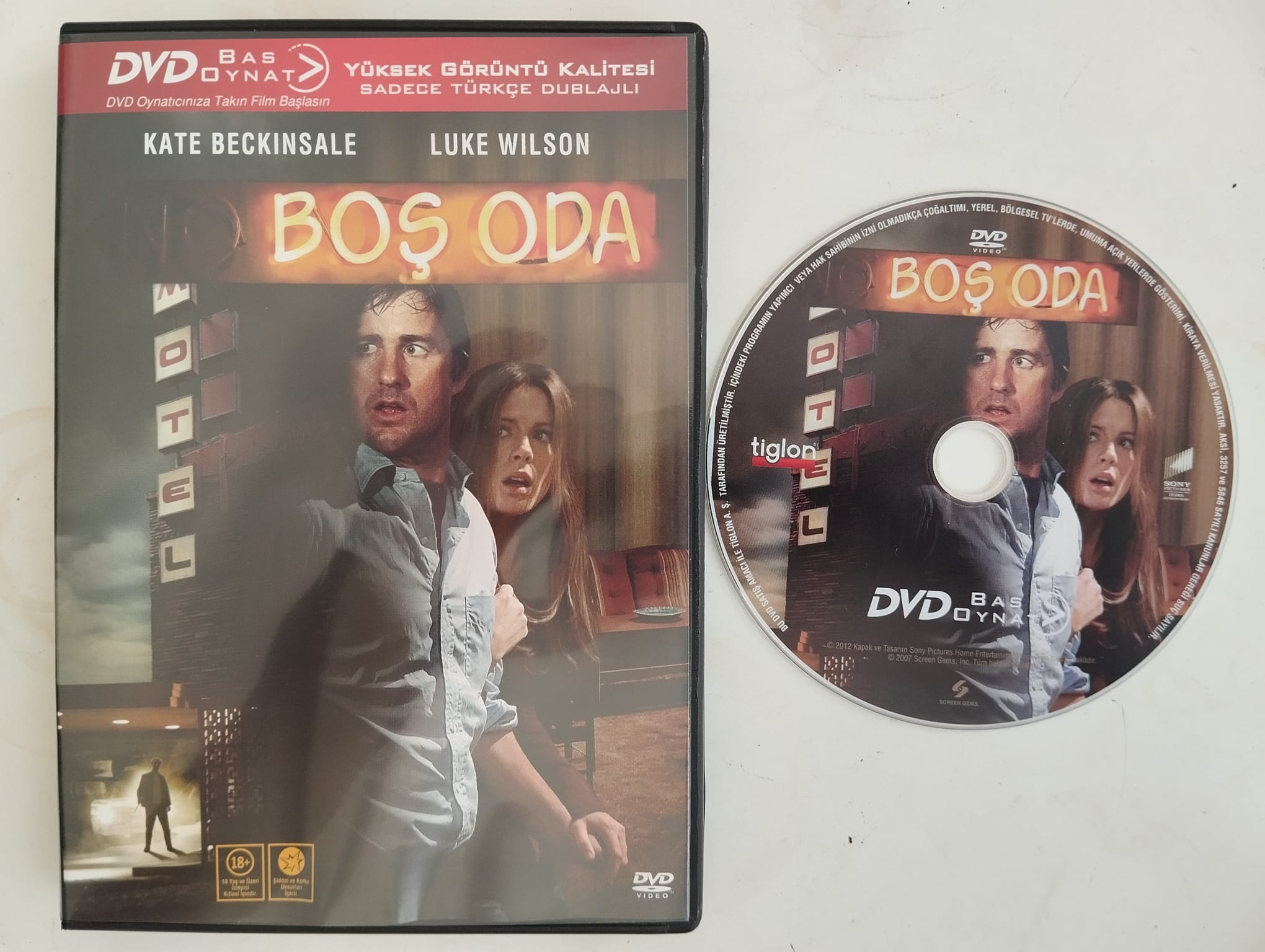 Boş Oda - Kate Beckinsale / Luke Wilson - 2. El DVD ( Bas Oynat)